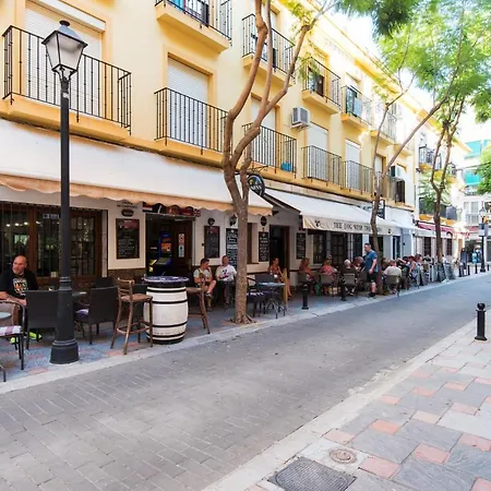 Boliches Center Next To The Beach, Parking, Pool & Terrace Apartment *