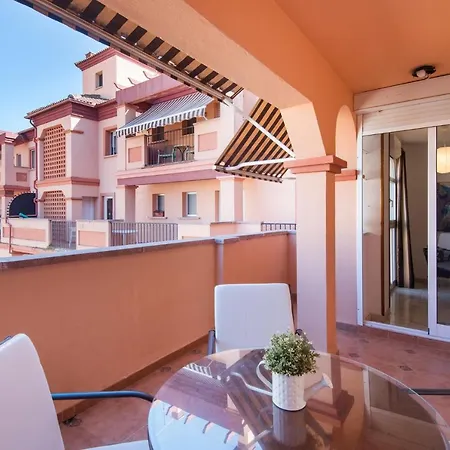 Boliches Center Next To The Beach, Parking, Pool & Terrace Apartment *